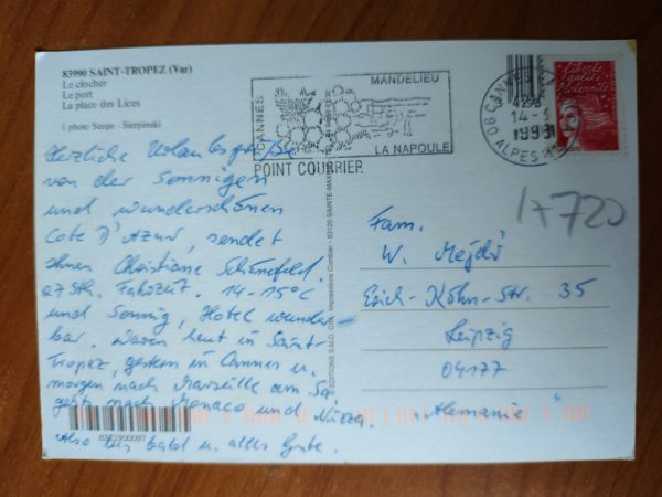 Postcard Saint Tropez - Image 2
