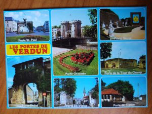 Postcard Les Portes de Verdun
