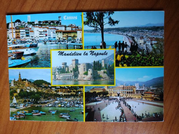Postcard Cannes 5 pictures