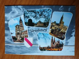Postcard Strasbourg 4 Pictures