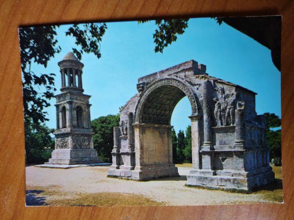 Postcard Glanum Saint Remy