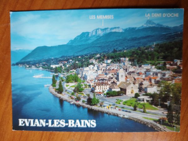 Postcard Evian Les Bains
