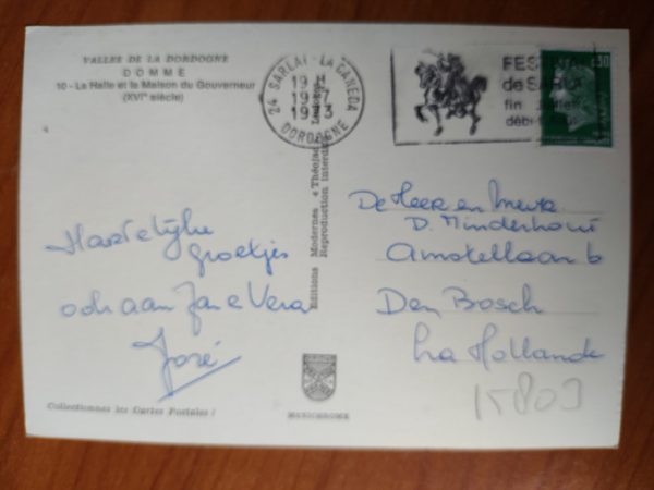 Postcard Domme Valle Dordogne - Image 2