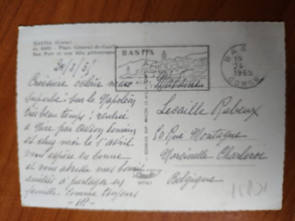 Postcard Corse Bastia - Image 2
