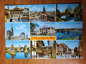 Postcard Strasbourg 9 pictures