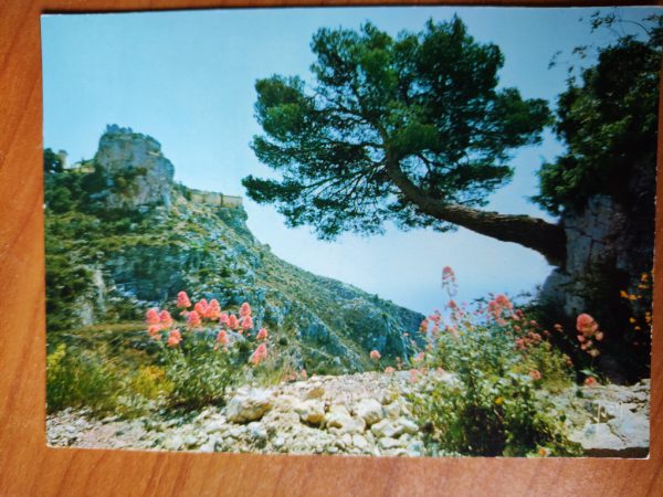 Postcard Eze Cote de Azur