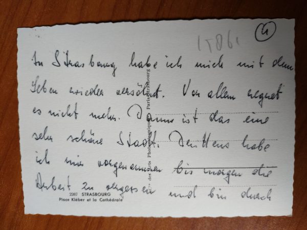Postcard Strasbourg Cathedrale - Image 2