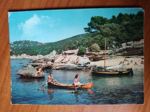 Postcard Cote de Azur