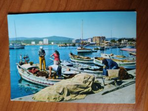 Postcard Cote de Azur Lavandou