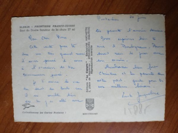 Postcard Franco Suisse - Image 2