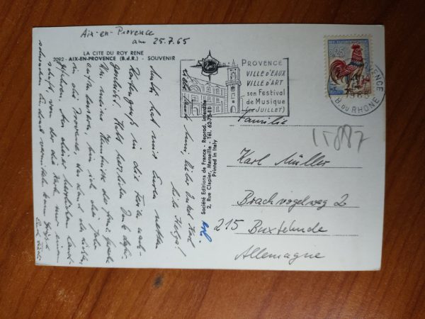 Postcard Aix en Provence - Image 2