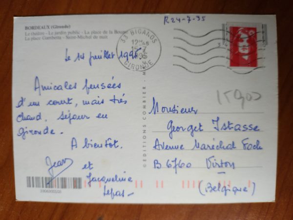 Postcard Bordeaux 5 pictures - Image 2