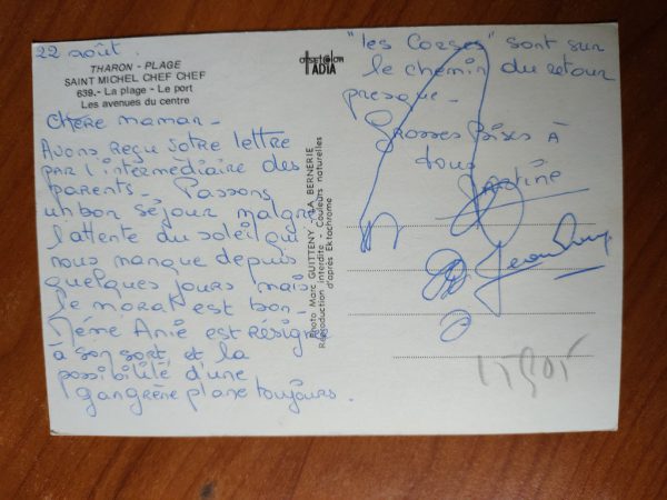 Postcard Tharon Saint Michel Chef - Image 2