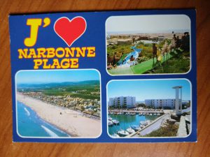 Postcard Narbonne Plage