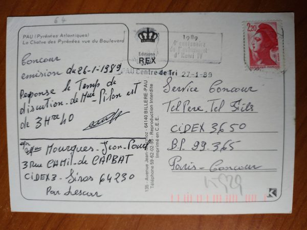 Postcard Pau - Image 2