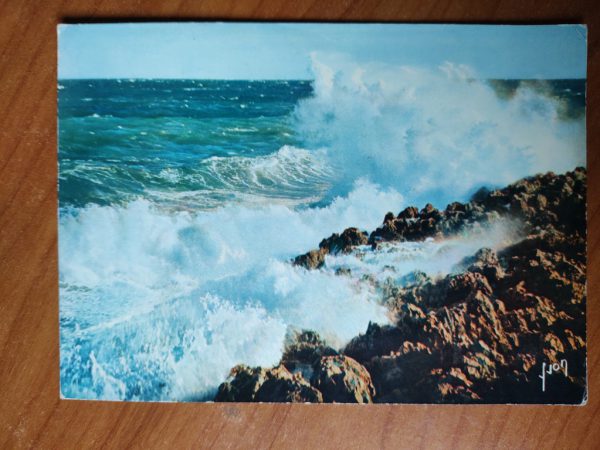 Postcard Effet de Vagues