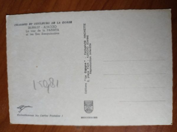 Postcard Ajaccio Parata - Image 2