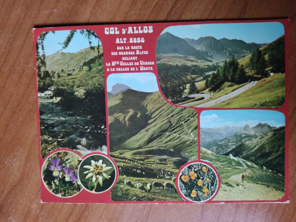 Postcard Col de Allos