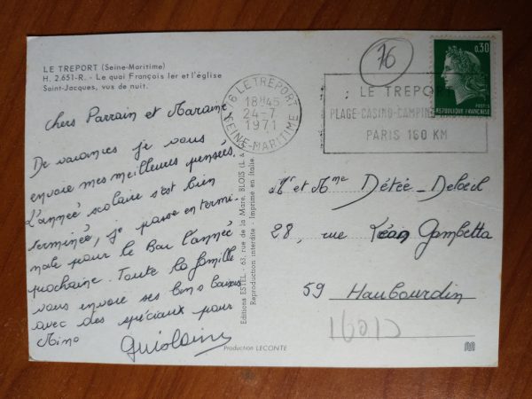 Postcard Le Treport - Image 2