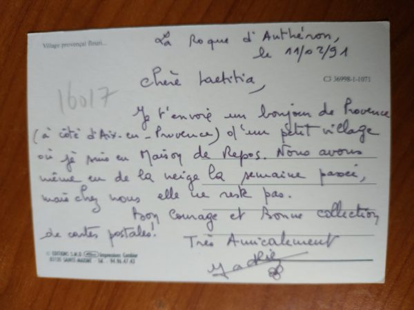 Postcard France Village - Image 2