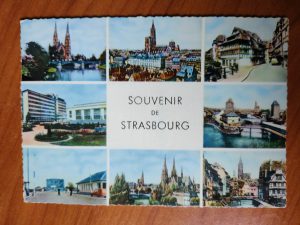 Postcard Strasbourg 8 pictures