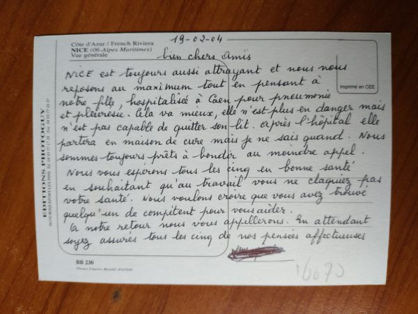 Postcard Nice Cote de Azur - Image 2