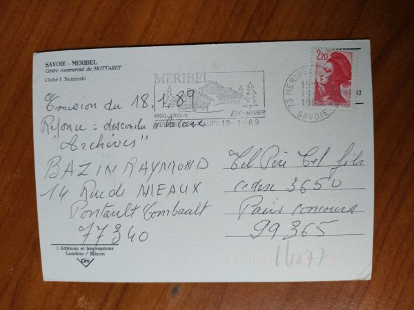 Postcard Meribel - Image 2