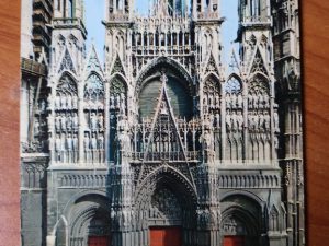 Postcard Rouen Cathedrale