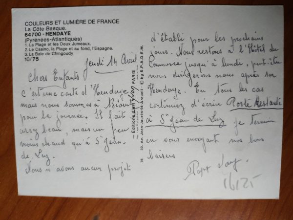 Postcard Hendaye - Image 2