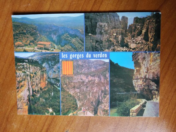 Postcard Gorges du Verdon