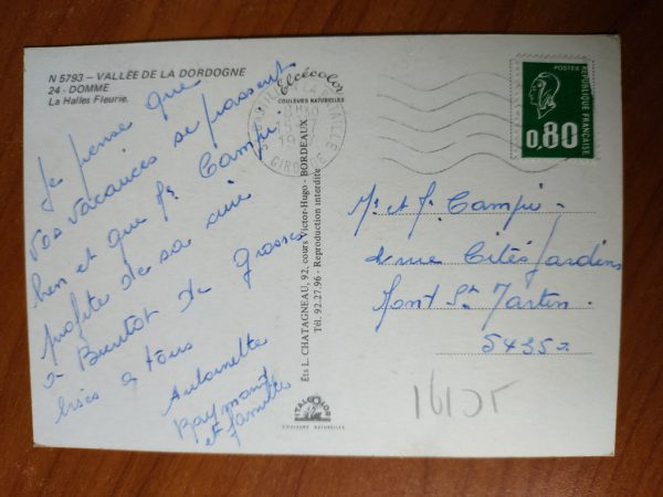 Postcard Domme Dordogne - Image 2