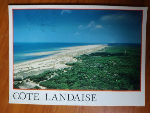 Postcard Cote Landaise