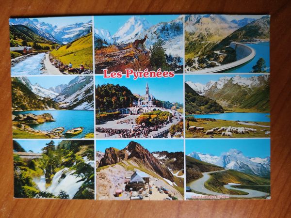Postcard Les Pyrenees