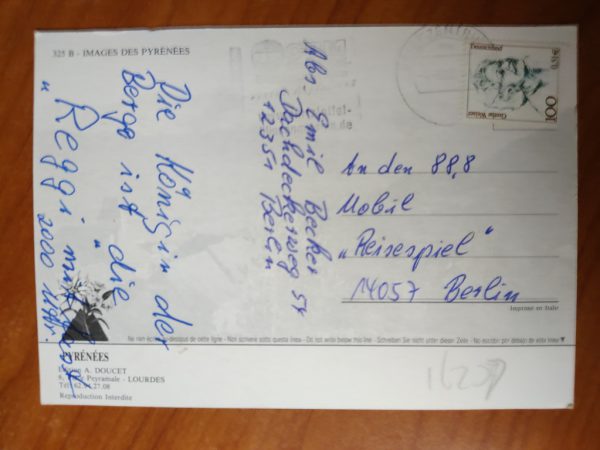 Postcard Les Pyrenees - Image 2