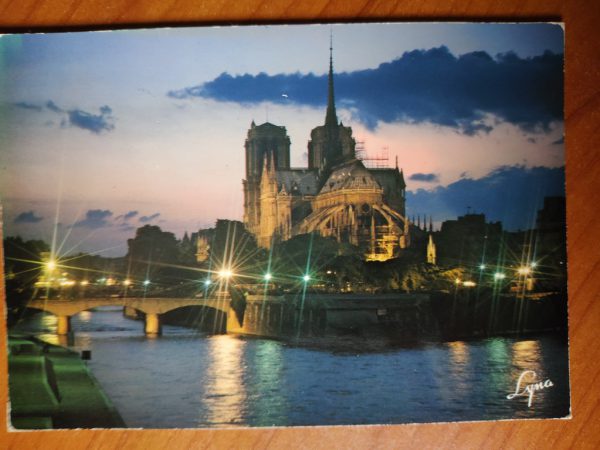 Postcard Paris Notre Dame