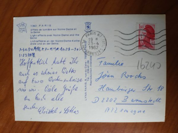 Postcard Paris Notre Dame - Image 2
