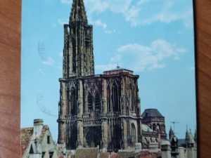 Postcard Strasbourg Cathedrale