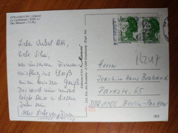 Postcard Strasbourg Cathedrale - Image 2
