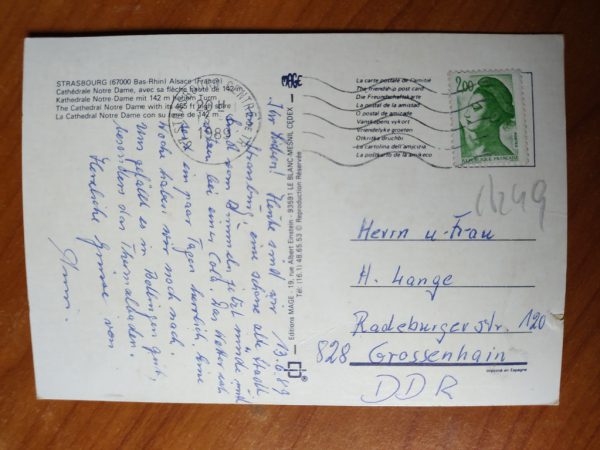 Postcard Strasbourg Cathedrale - Image 2