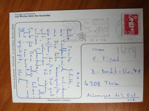 Postcard Borie et Lavandes - Image 2