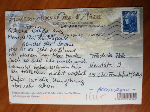 Postcard Provence Alpes Cote de Azur - Image 2