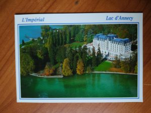 Postcard Imperial Lac de Annecy
