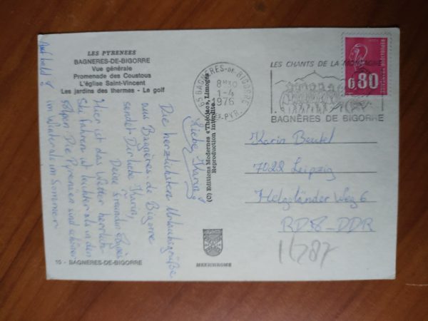Postcard Aagneres de Rigorre - Image 2