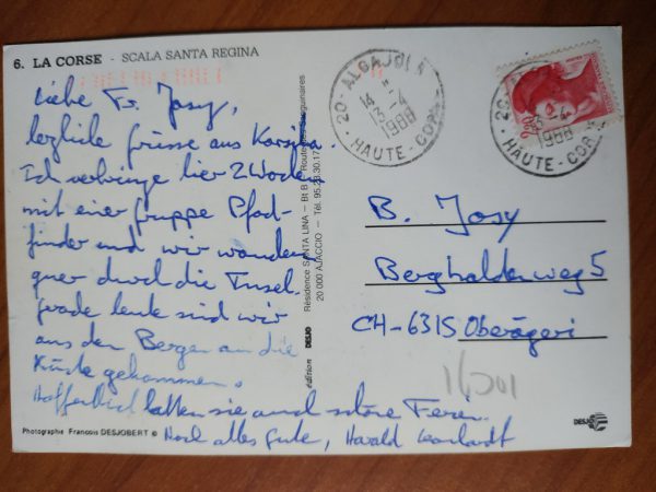 Postcard La Corse Scala Santa Regina - Image 2