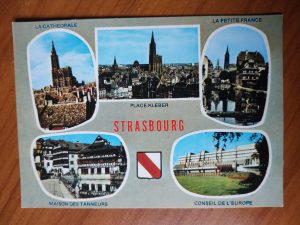Postcard Strasbourg 5 pictures