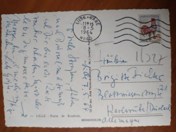 Postcard Lille Porte de Roubaix - Image 2