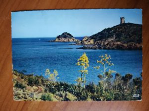 Postcard Corse Saint Lucie
