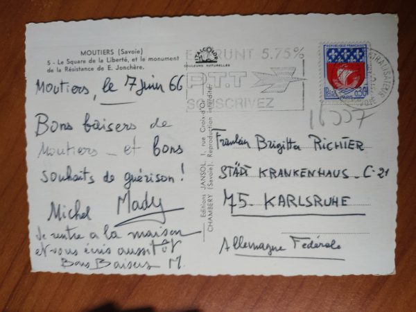 Postcard Moutiers - Image 2