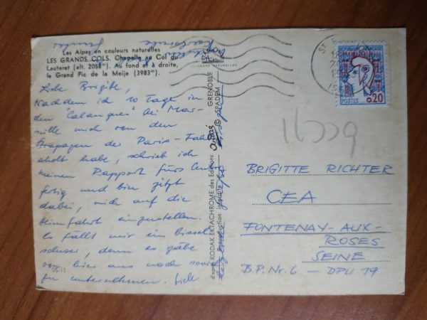 Postcard Lautaret Cols - Image 2