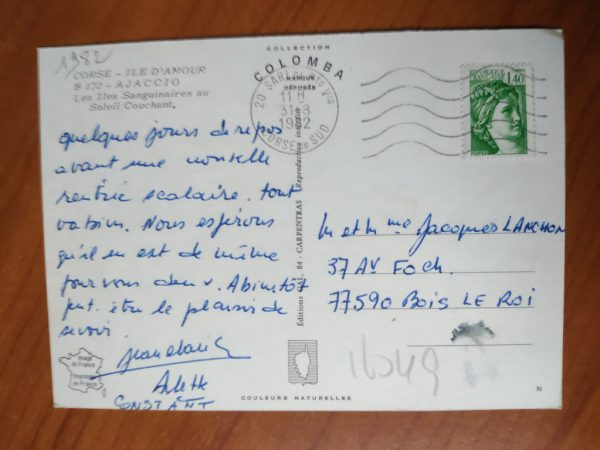 Postcard Corse Ajaccio - Image 2